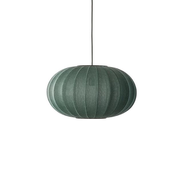 Made By Hand Knit-wit Oval Pendel ø57 Pendel Tweed Green