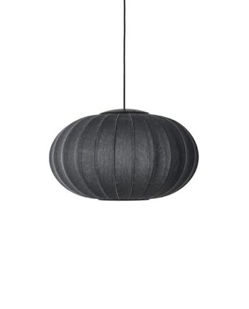 Made By Hand Knit-wit Oval Pendel ø57 Sort Led