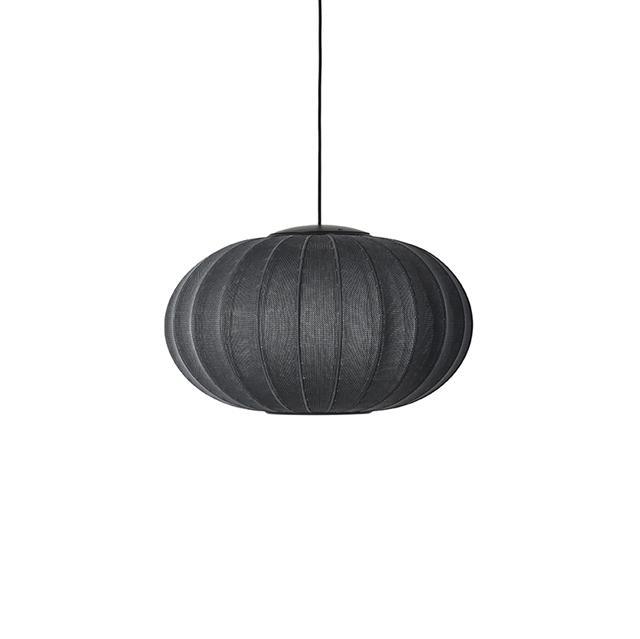 Made By Hand Knit-wit Oval Pendel ø57 Sort Led