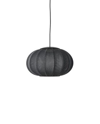 Made By Hand Knit-wit Oval Pendel ø45 Sort Led