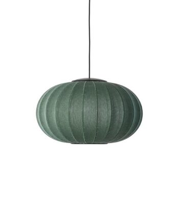 Made By Hand Knit-wit Oval Pendel ø57 Tweed Green Led