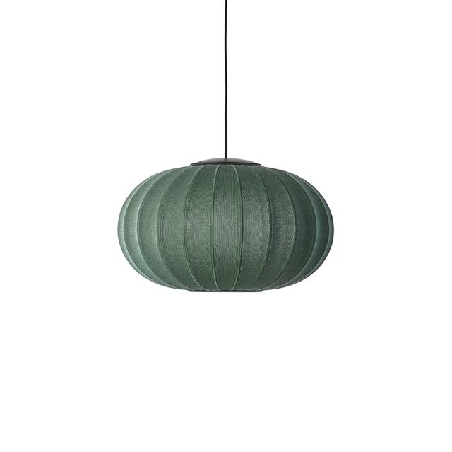 Made By Hand Knit-wit Oval Pendel ø57 Tweed Green Led