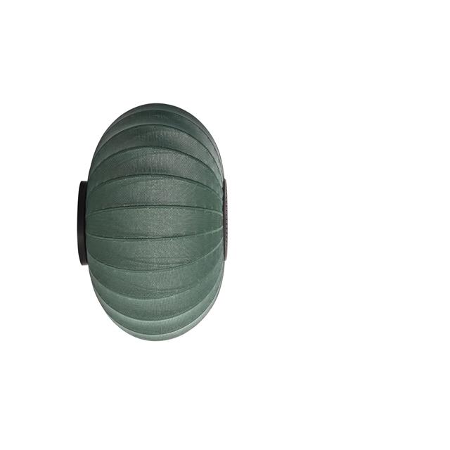 Made By Hand Knit-wit Oval Væglampe ø57 Cm Tweed Green