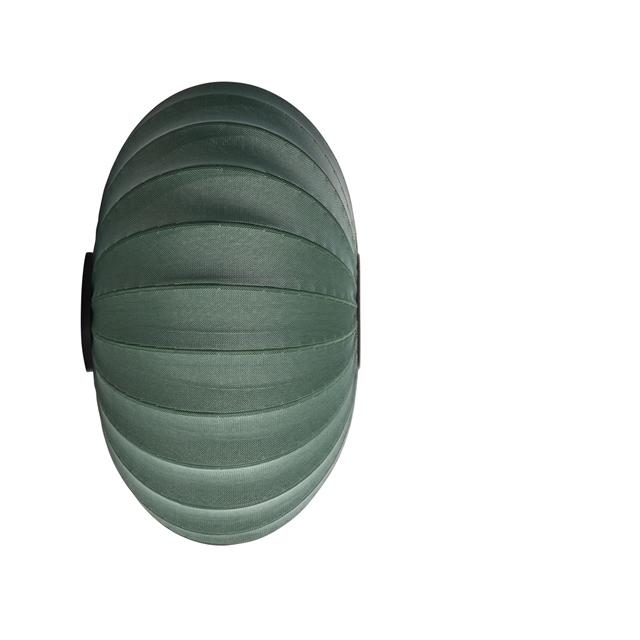 Made By Hand Knit-wit Oval Væglampe ø76 Cm Tweed Green