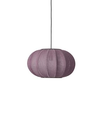 Made By Hand Knit-wit Pendel Oval ø45 Burgundy