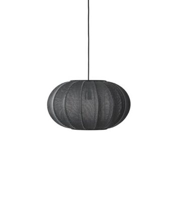 Made By Hand Knit-wit Pendel Oval ø45 Sort