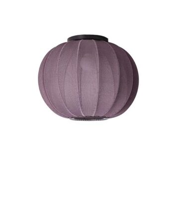 Made By Hand Knit-wit Round Loftlampe ø45 Burgundy