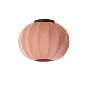 Made By Hand Knit-wit Round Loftlampe ø45 Coral