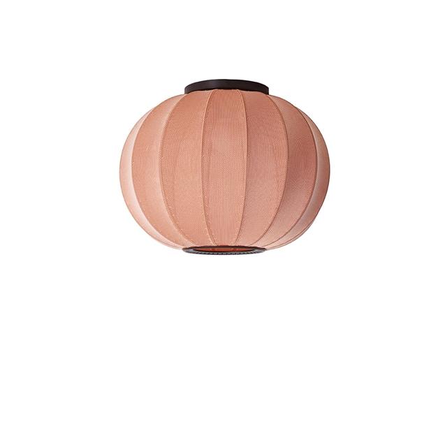 Made By Hand Knit-wit Round Loftlampe ø45 Coral