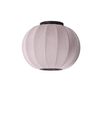 Made By Hand Knit-wit Round Loftlampe ø45 Lysepink