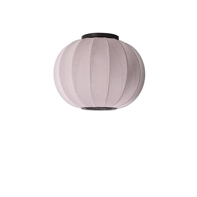 Made By Hand Knit-wit Round Loftlampe ø45 Lysepink