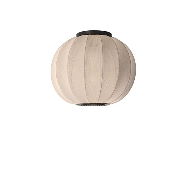 Made By Hand Knit-wit Round Loftlampe ø45 Sand Stone