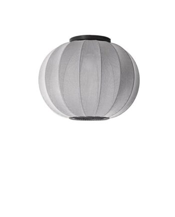 Made By Hand Knit-wit Round Loftlampe ø45 Sølv