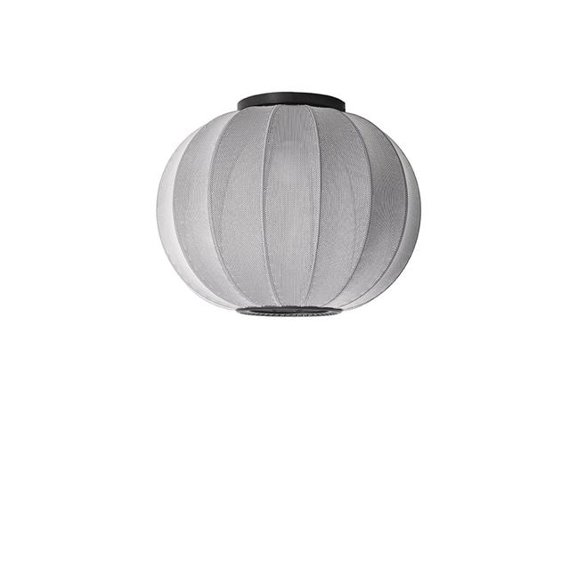 Made By Hand Knit-wit Round Loftlampe ø45 Sølv