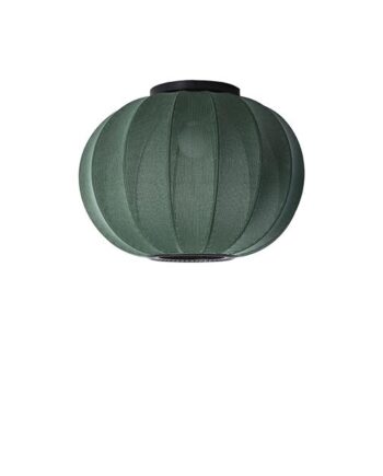 Made By Hand Knit-wit Round Loftlampe ø45 Tweed Green