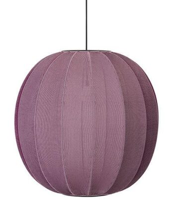 Made By Hand Knit-wit Round Pendel Bourgogne Rød ø60