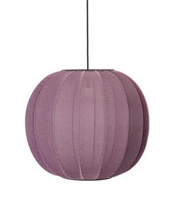 Made By Hand Knit-wit Round Pendel Bourgogne Rød ø45