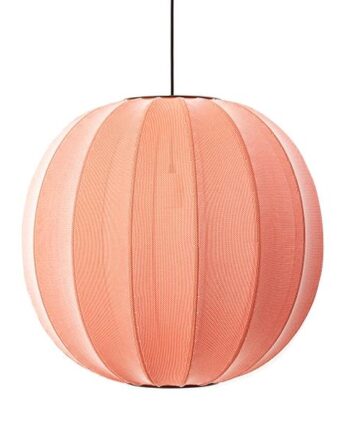 Made By Hand Knit-wit Round Pendel Coral ø60
