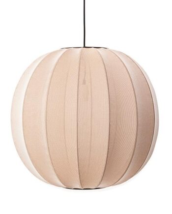 Made By Hand Knit-wit Round Pendel Sand Stone ø60
