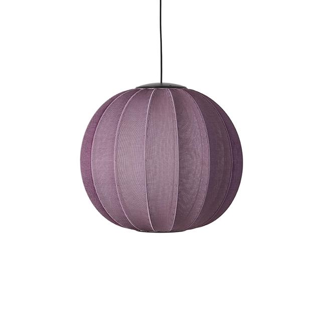 Made By Hand Knit-wit Round Pendel ø60 Burgundy Led