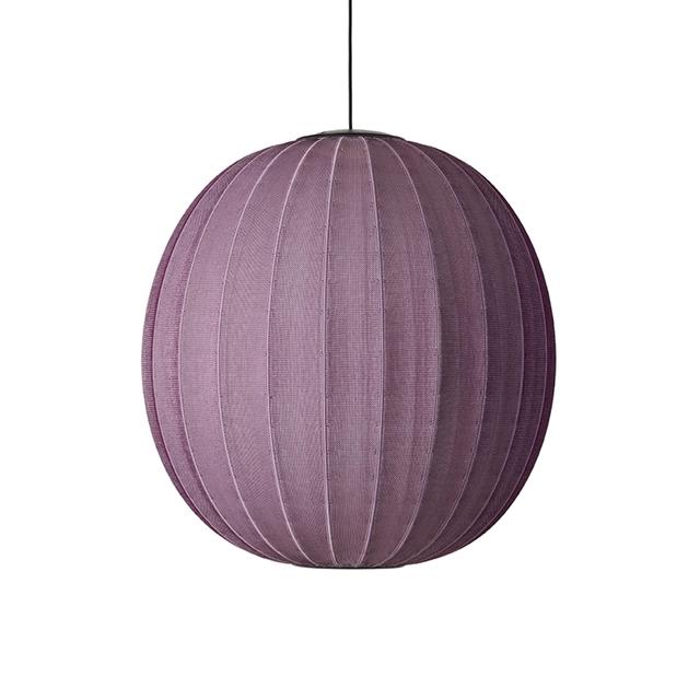 Made By Hand Knit-wit Round Pendel ø75 Burgundy Led