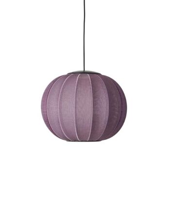 Made By Hand Knit-wit Round Pendel ø45 Burgundy Led