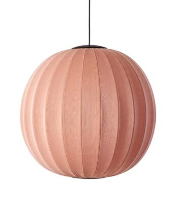 Made By Hand Knit-wit Round Pendel ø75 Coral Led