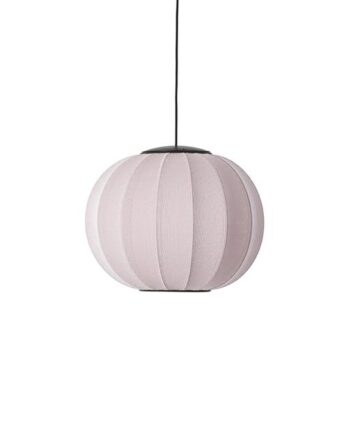 Made By Hand Knit-wit Round Pendel ø45 Lysepink Led