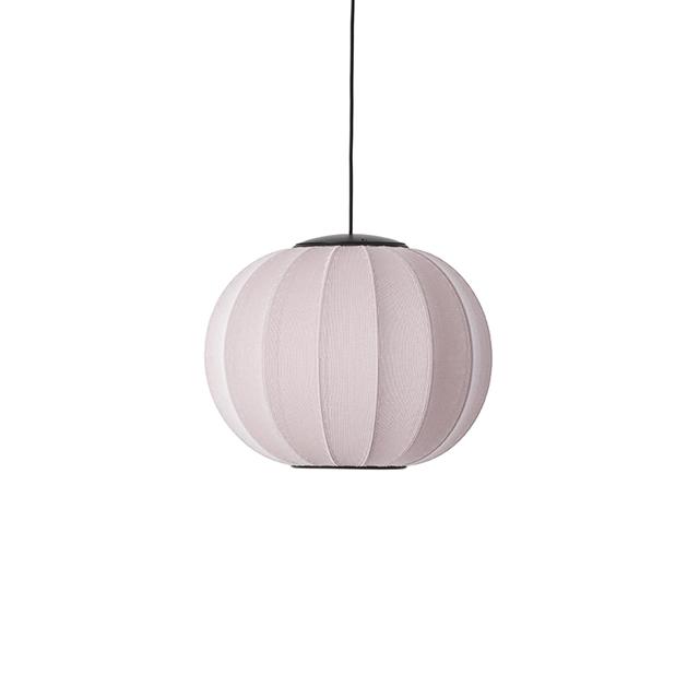Made By Hand Knit-wit Round Pendel ø45 Lysepink Led
