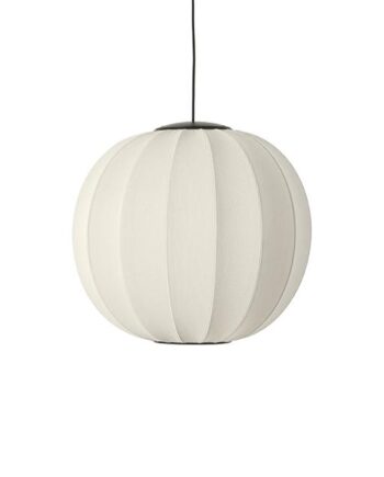 Made By Hand Knit-wit Round Pendel ø60 Pearl White Led