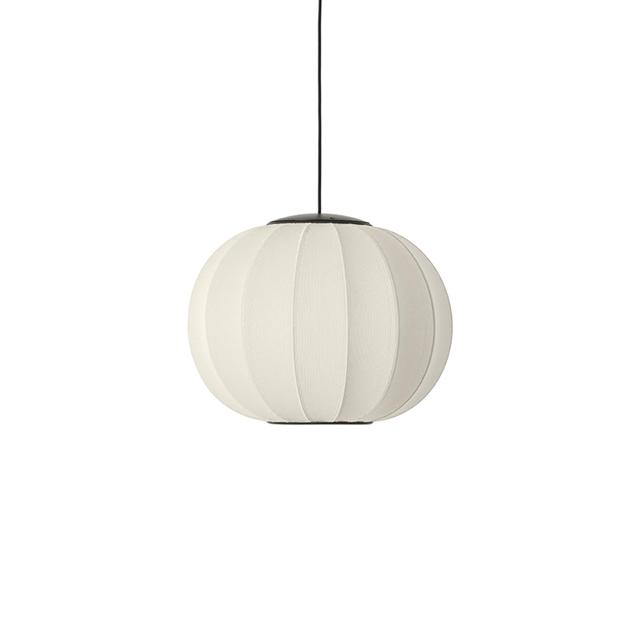 Made By Hand Knit-wit Round Pendel ø45 Pearl White Led