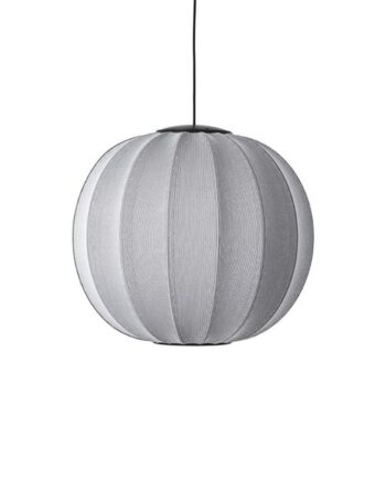 Made By Hand Knit-wit Round Pendel ø60 Sølv Led