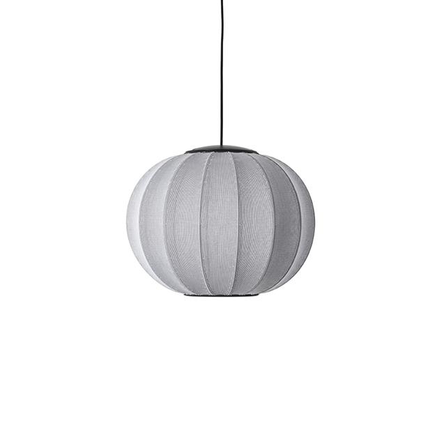 Made By Hand Knit-wit Round Pendel ø45 Sølv Led