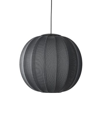 Made By Hand Knit-wit Round Pendel ø60 Sort Led