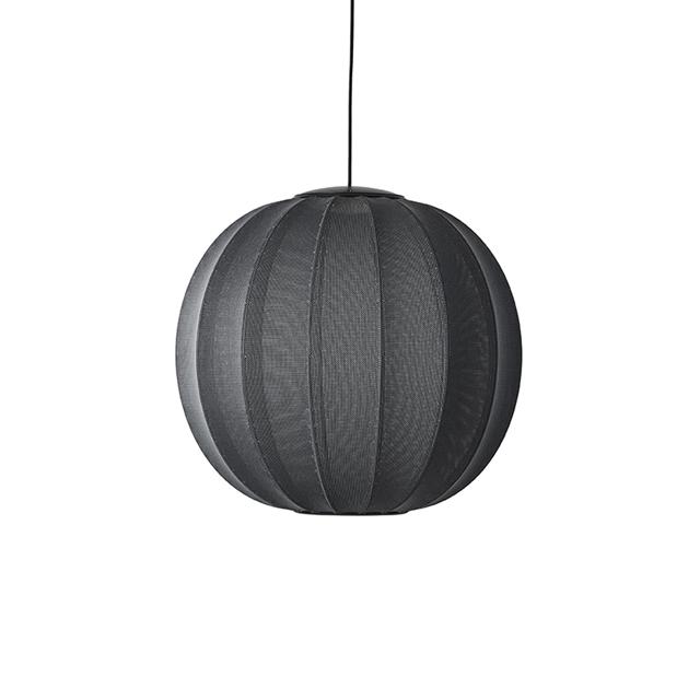 Made By Hand Knit-wit Round Pendel ø60 Sort Led
