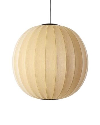 Made By Hand Knit-wit Round Pendel ø75 Sunrise Led