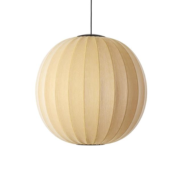 Made By Hand Knit-wit Round Pendel ø75 Sunrise Led