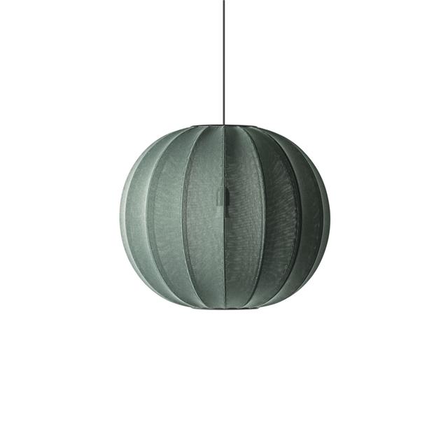 Made By Hand Knit-wit Round Pendel ø60 Tweed Green