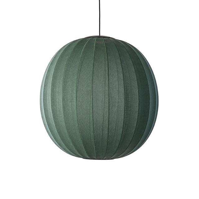 Made By Hand Knit-wit Round Pendel ø75 Tweed Green Led
