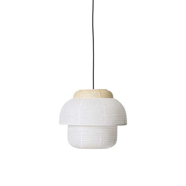 Made By Hand Papier Double Pendel ø40 Cm Soft Yellow