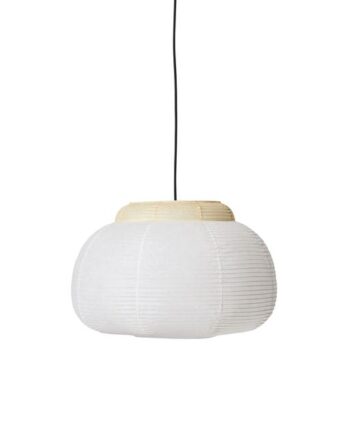 Made By Hand Papier Single Pendel ø52 Cm Soft Yellow