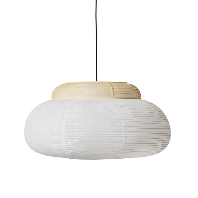 Made By Hand Papier Single Pendel ø80 Cm Soft Yellow