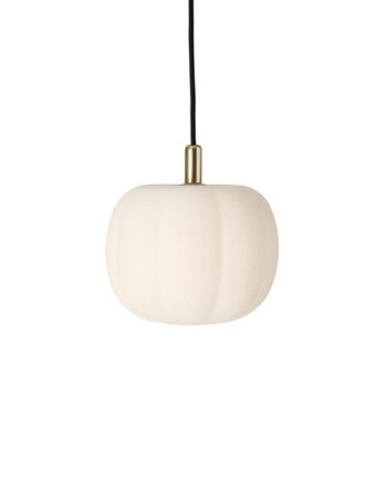 Made By Hand Pepo Pendel Lille ø20 Opal Hvid Messing