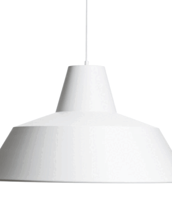 Made By Hand Værkstedslampe Pendel Mat Hvid W5