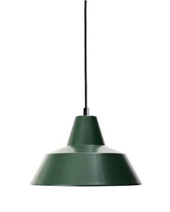 Made By Hand Værkstedslampe Pendel Racing Green W2