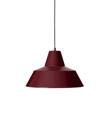 Made By Hand Værkstedslampe Pendel Wine Red W4
