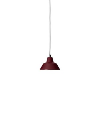 Made By Hand Værkstedslampe Pendel Wine Red W1