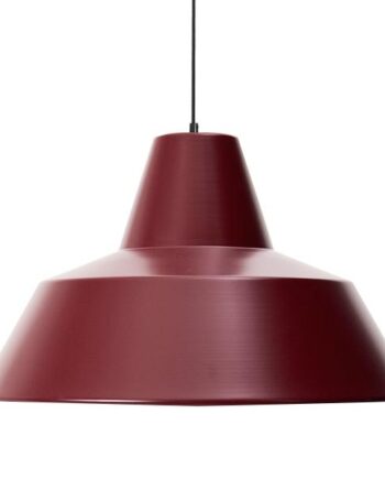 Made By Hand Værkstedslampe Pendel Wine Red W5