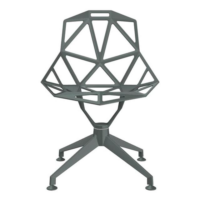 Magis Chair One Star Spisebordsstol Adapta Grå Grøn