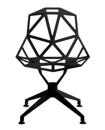 Magis Chair One   Star Spisebordsstol Sort